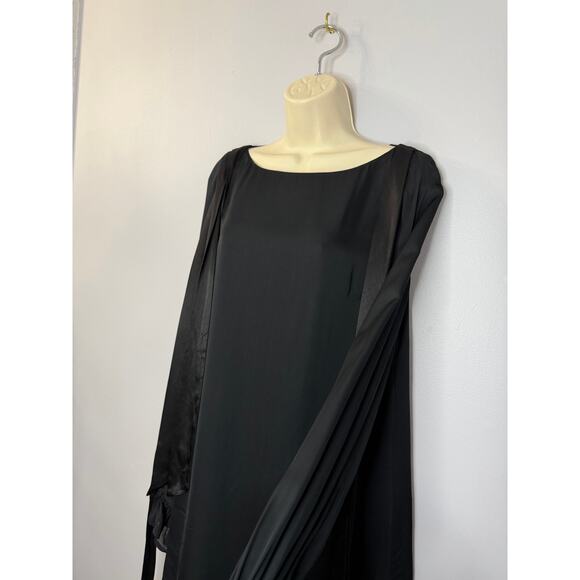 STONE COLD FOX  Lea Mini Dress Black BLD Long Sleeve Classic Romantic Sz S - Picture 6 of 11